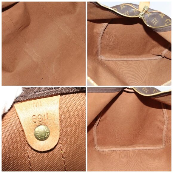 LOUIS VUITTON Monogram Keepall 60 Boston Bag M41422 LV Auth ep10029 - Picture 15 of 16